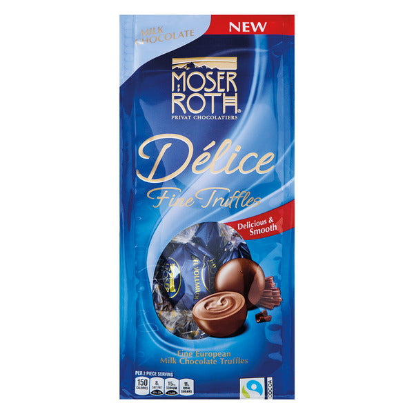 Moser Roth Milk Chocolate Delice Truffles 4.938 oz