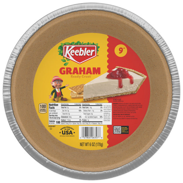 Keebler Graham Ready Crust 6 oz