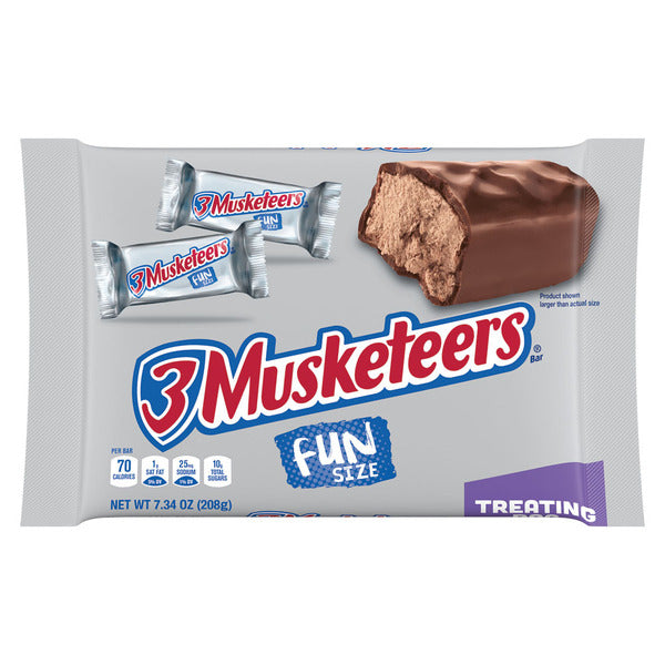 Mars 3 Musketeers Fun Size Candy Bars 7.34 oz