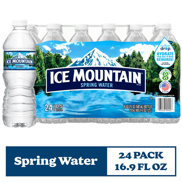 Ice Mountain Natural Spring Water 16.9 fl oz