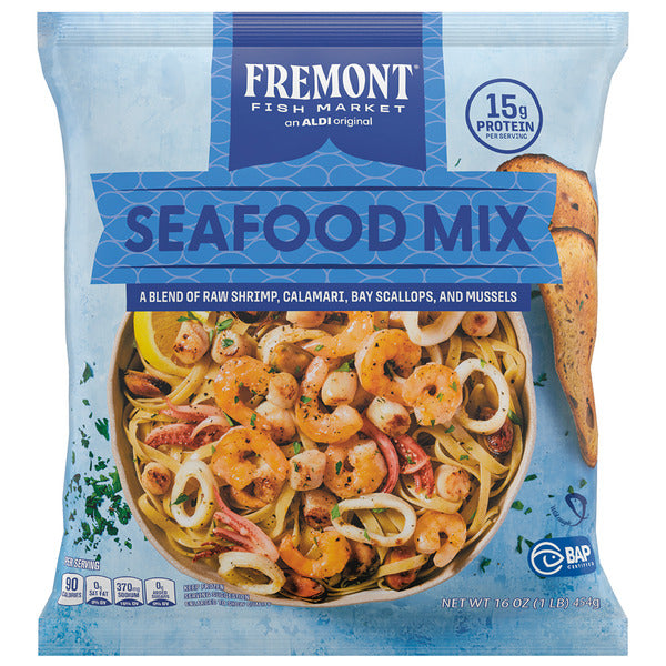Fremont Fish Market Seafood Mix 16 oz