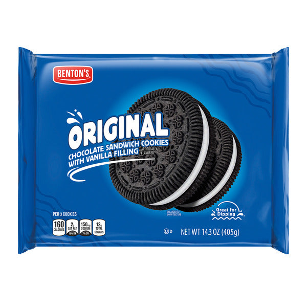 Benton's Original Chocolate Sandwich Crème Cookies 14.3 oz