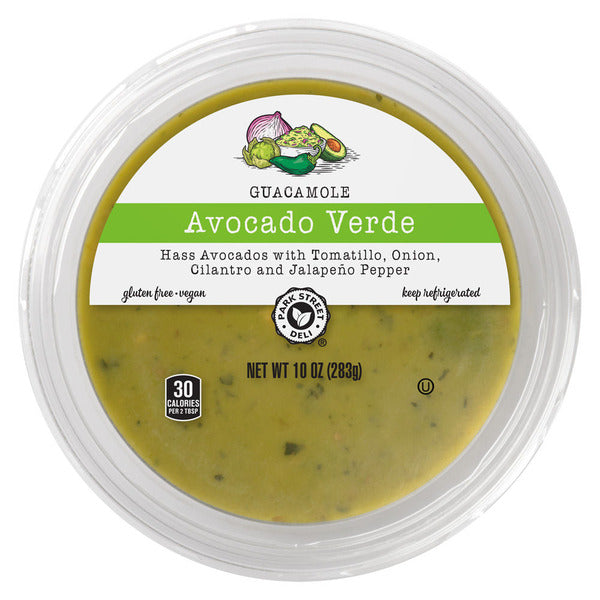 Park Street Deli Gluten Free-Vegan Guacamole Avocado Verde 10 oz