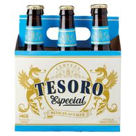 Tesoro Especial Mexican Style Lager - 6 Pack, 12 fl oz Bottles 12 fl oz