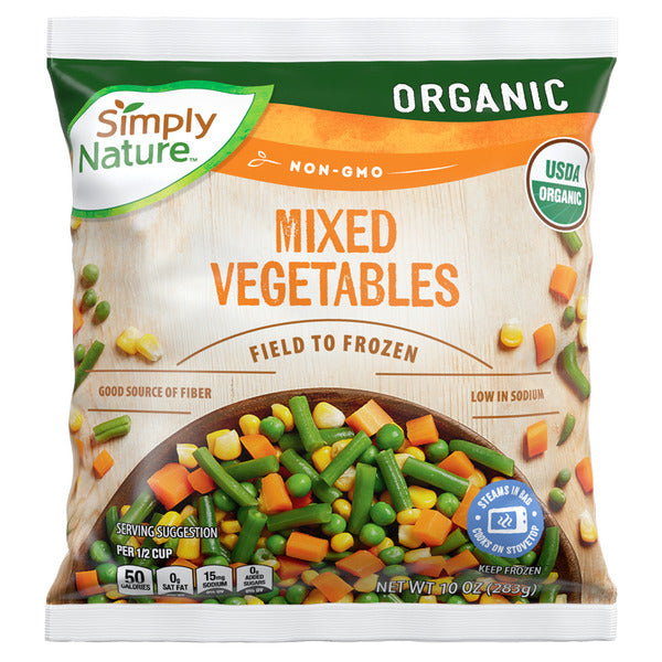Simply Nature Organic Mixed Vegetables 10 oz