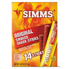 Simms OriginaSimms Original Smoked Snack Sticks - 14 Sticks 3.92 ozl Smoked Snack Sticks - 14 Sticks 3.92 oz