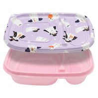 Crofton Ghost Halloween Meal Prep Containers - 4pk 1 each