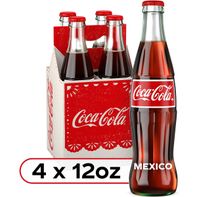 Coca-Cola de Mexico - 4 Count, 12 Bottles