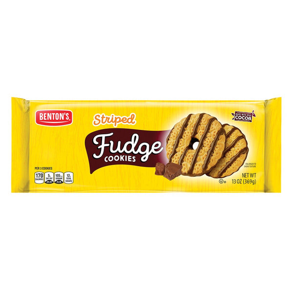 Benton's Striped Fudge Cookies 13 oz