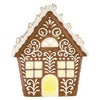 Merry Moments Ceramic Gingerbread Oval Open Door House 1 each