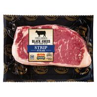 USDA Choice Black Angus Strip Steak, per lb About 0.8 lb