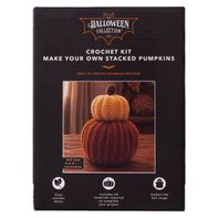 The Halloween Collection Halloween Crochet Your Own Stackable Pumpkins 1 each
