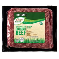 Simply Nature Organic Grass Fed 85% Lean Ground Beef 1 lb