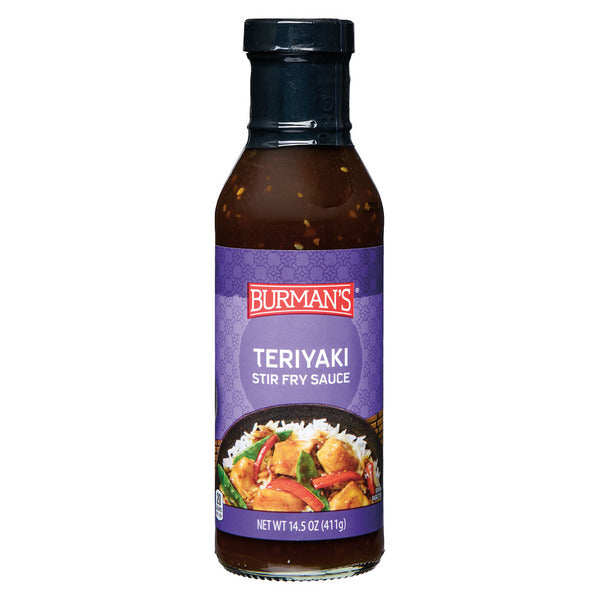 Burman's Teriyaki Stir Fry Sauce 14.5 oz