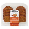 Bake Shop Pumpkin Sliced Loaf Cake - 8 Count 13.3 oz