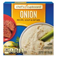 Chef's Cupboard Onion Recipe, Soup & Dip Mix 2 oz