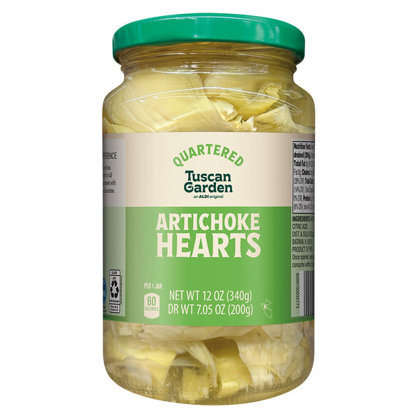 Tuscan Garden Quartered Artichoke Hearts 12 oz