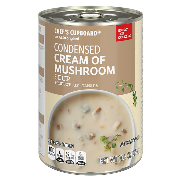 Chef's Cupboard Condensed Cream of Mushroom Soup 10.5 oz