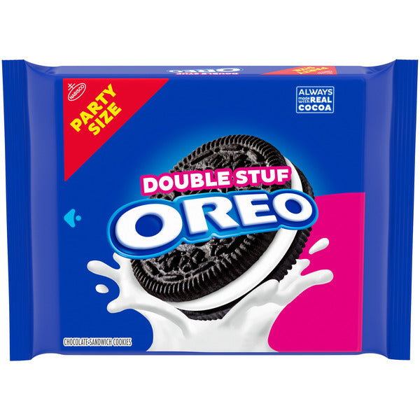 Nabisco Party Size Double Stuf Oreo Sandwich Cookies 24.95 oz