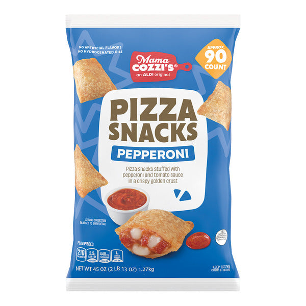 Mama Cozzi's Pizza Kitchen Pepperoni Pizza Snacks 45 oz
