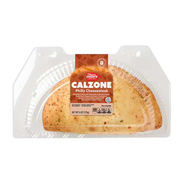 Mama Cozzi's Pizza Kitchen Calzone Philly Cheese Steak 6 oz
