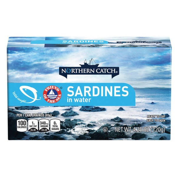 Northern Catch Sardines in Spring Water 3.75 oz