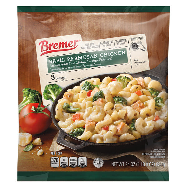 Bremer Basil Parmesan Chicken  24 oz