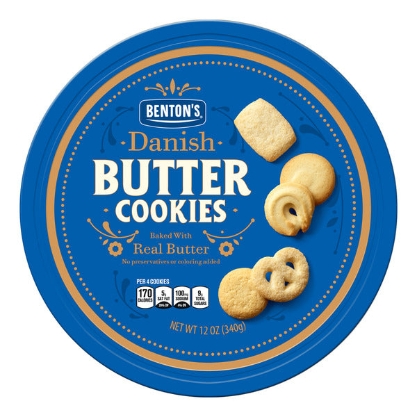 Benton's Danish Butter Cookies 12 oz