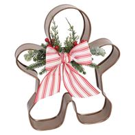 Merry Moments Metal Tabletop Gingerbread 1 each