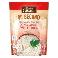 Earthly Grains Microwavable Long Grain White Rice 8.8 oz
