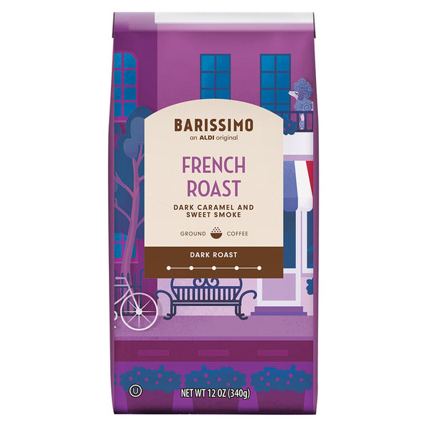 Barissimo French Roast Dark Roast Ground Coffee 12 oz
