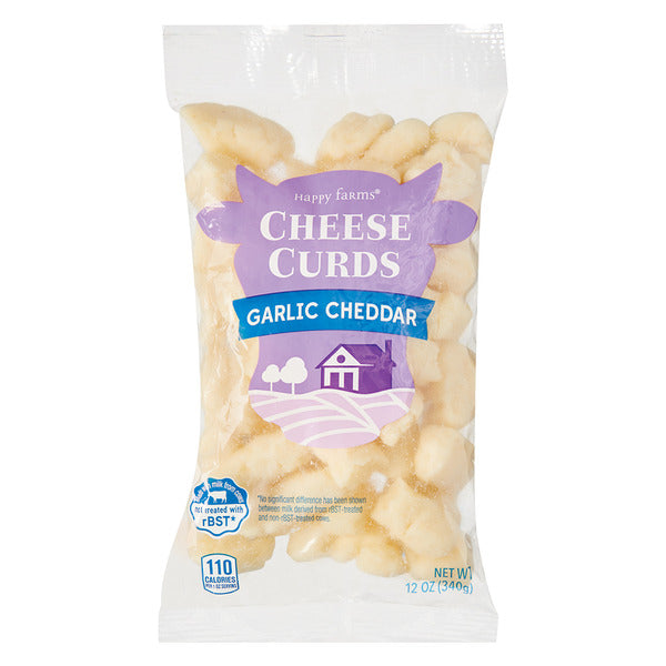 Happy Farms Garlic Cheese Curds 12 oz
