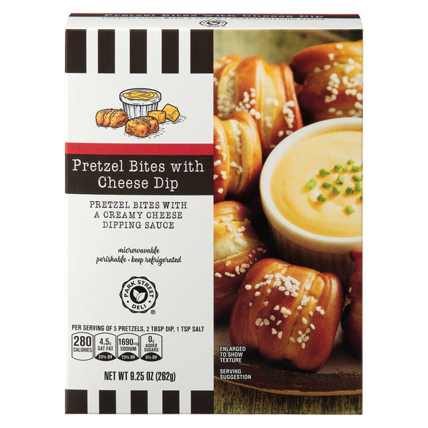Park Street Deli Pretzel Bites Cheese Dip 9.25 oz