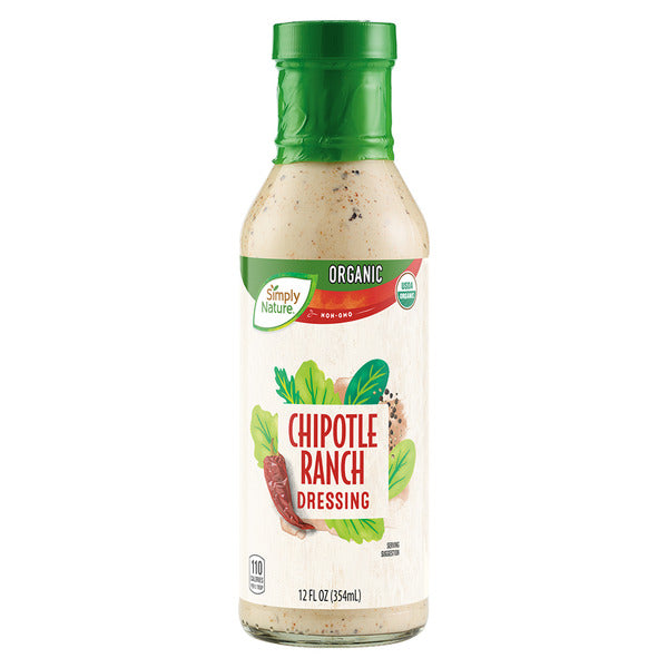 Simply Nature Organic Chipotle Ranch Dressing 12 fl oz