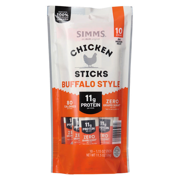Simms Simms Buffalo Chicken Meat Sticks 11.5 oz