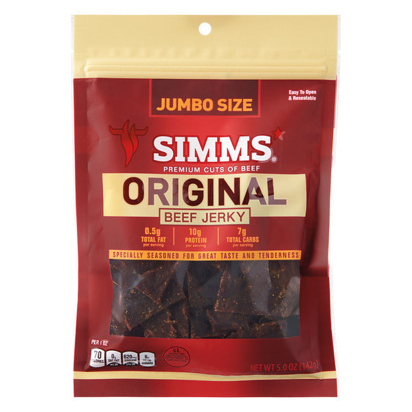 Simms Original Beef Jerky 5 oz