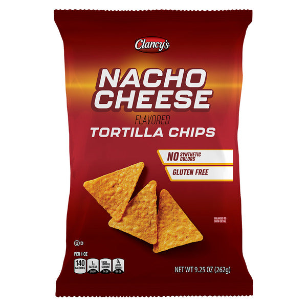 Clancy's Nacho Cheese Tortilla Chips 9.25 oz