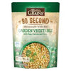 Earthly Grains Garden Vegetable 90 Second Microwavable White Rice 8.8 oz