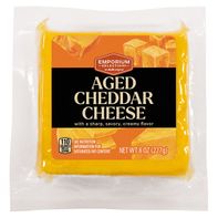 Emporium Selection Aged Cheddar Cheese 8 oz
