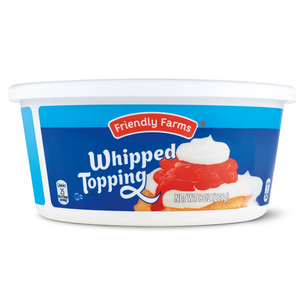 Friendly Farms Whipped Topping 8 oz