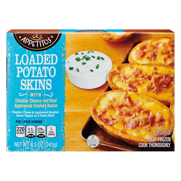 Appetitos Loaded Potato Skins 8.5 oz