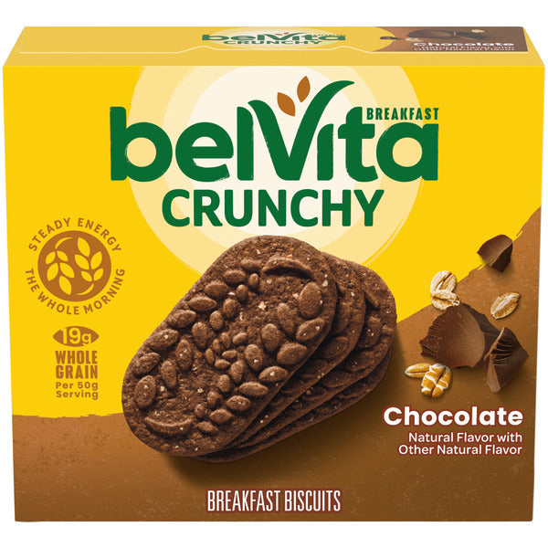 Nabisco belVita Chocolate Crunchy Breakfast Biscuits - 5 Pack 5 ct