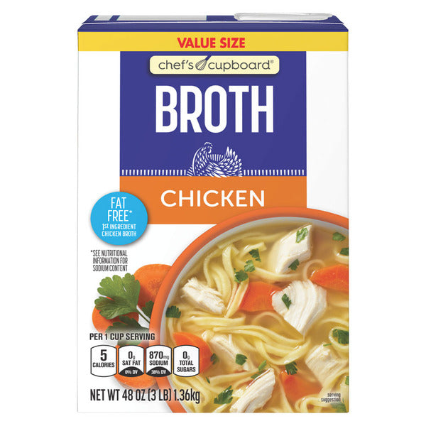 Chef's Cupboard Chicken Broth 48 oz