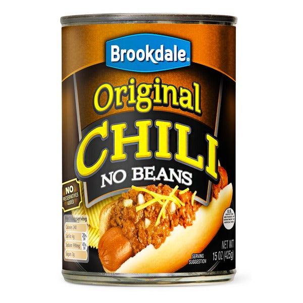 Brookdale Chili with No Beans 15 oz