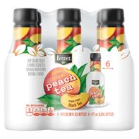 Benner Zero Sugar Peach Tea - 6 Pack, 16 fl oz Bottles 16