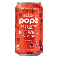 Summit Summit Popz Red, White & Blue Prebiotic Soda 12