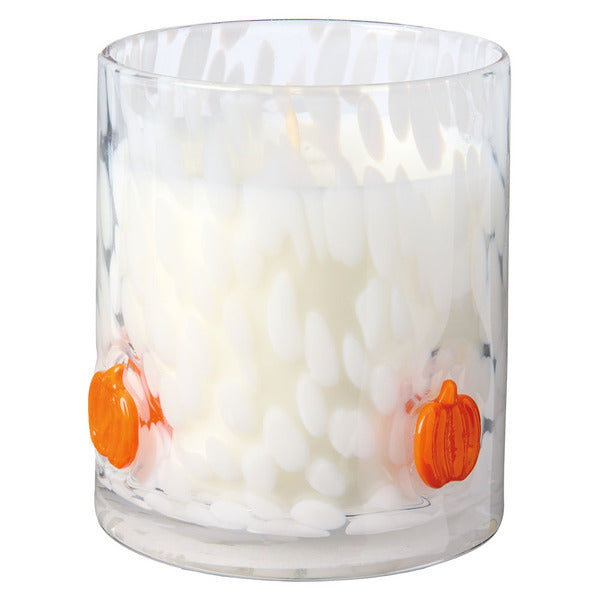 Kirkton House White Pumpkin Halloween Icon Candle