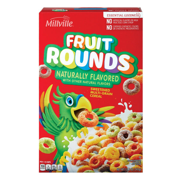 Millville Fruit Rounds 12.2 oz