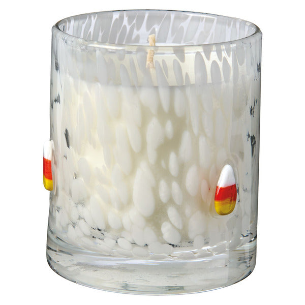 Kirkton House Halloween Icon Candle, Wht Candy Corn