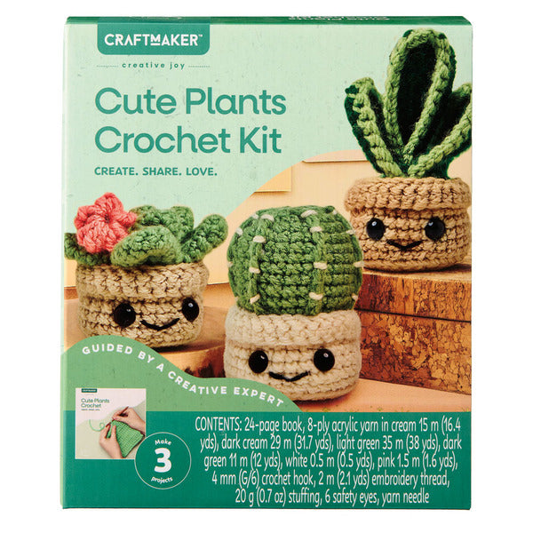 Hinkler Plant Crochet Kit